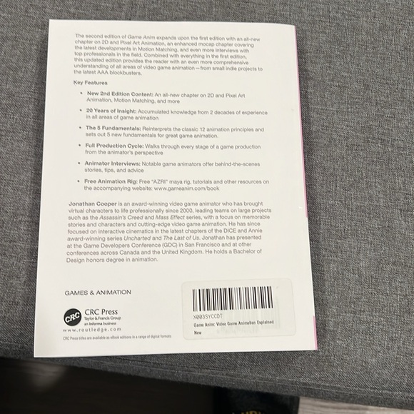 UGEE M708 Graphic Drawing Tablet (unopened) and Game Anim 2nd Edition Book - Picture 7 of 7